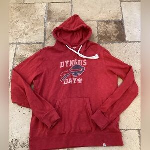 47 Brand Buffalo Bills Dyngus Day hoodie -SZ L
Pit to pit 23”
Length 27”
CR196